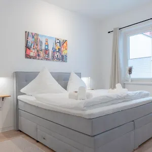 Apartment Modernes 4 Personen Zentral 56qm Wlan Gehobene Ausstattung